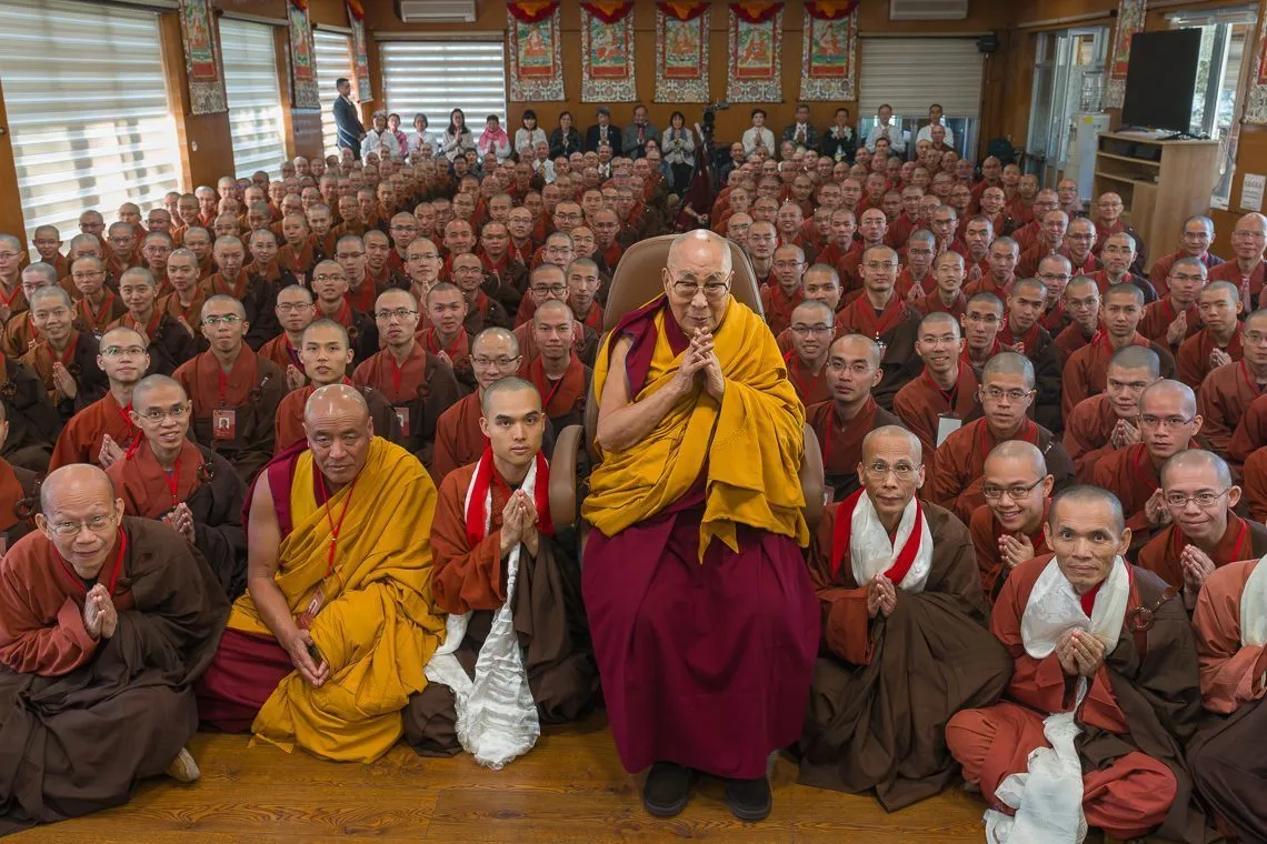 Group photo with His Holiness