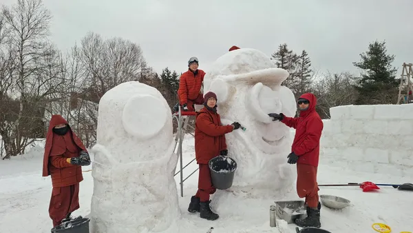 Winter Joy in the Snow: Neighbors Celebrate Together